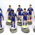Subbuteo Andrew Table Soccer Red Bull Salzburg away kit 2013-14 no bases no box only 12 figures